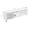 Manhattan Comfort DUMBO 85in TV Stand in White TV002-WH - alternate 7